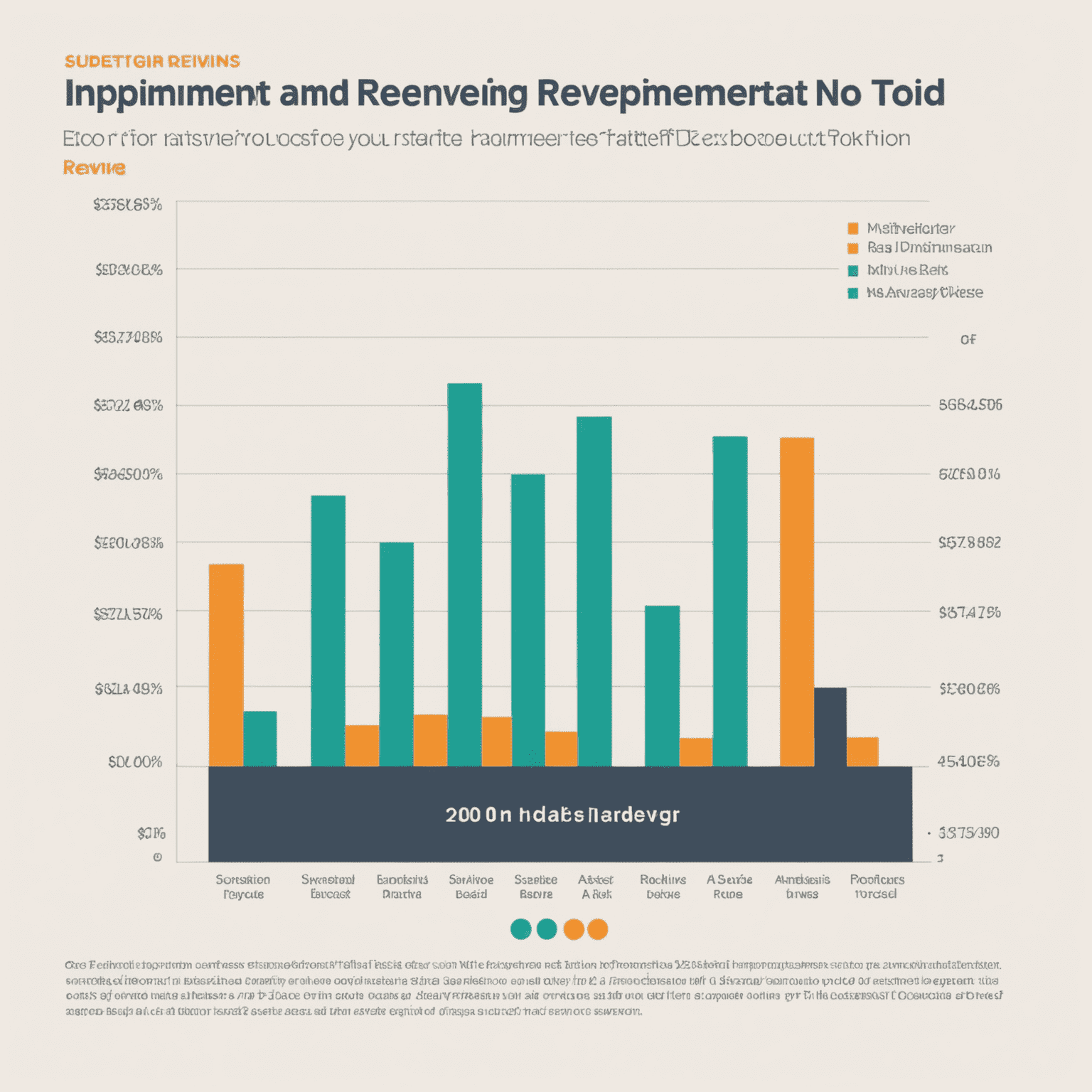 Graph showing increased revenue over time after implementing Eviiwo's rate management tool
